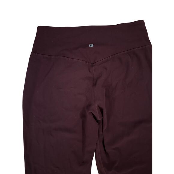 Women 6 Lululemon Align High Rise Jogger Pants Cassis Purple Nulu Soft Stretch - Picture 5 of 7